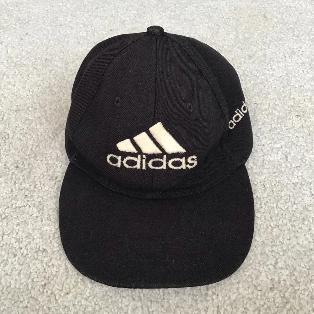 Adidas Black & White Baseball Hat